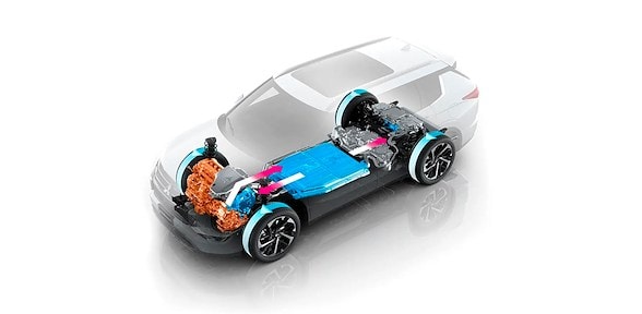 MODO HÍBRIDO EN SERIE, POTENCIA ELÉCTRICA COMBINADA CON ASISTENCIA DE MOTOR DE COMBUSTIÓN