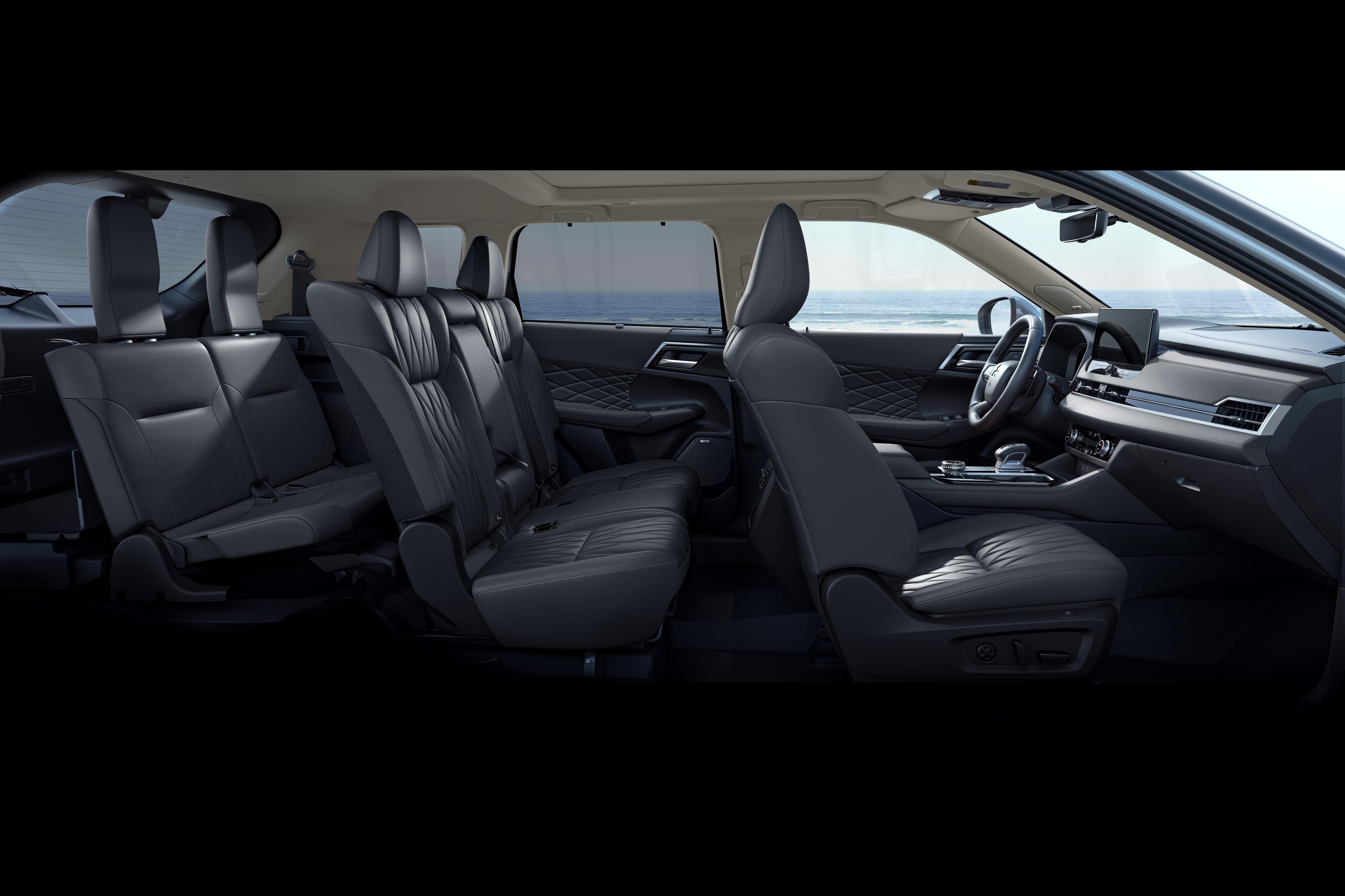 Mitsubishi Outlander como SUV familiar de 7 pasajeros.