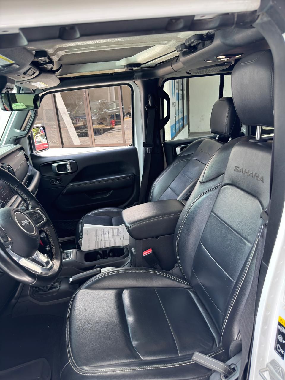 2024 JEEP Wrangler 4x4 4 pts. Unlimited Sahara, MHEV, 2.0T, TA, piel, f. led, RA-18