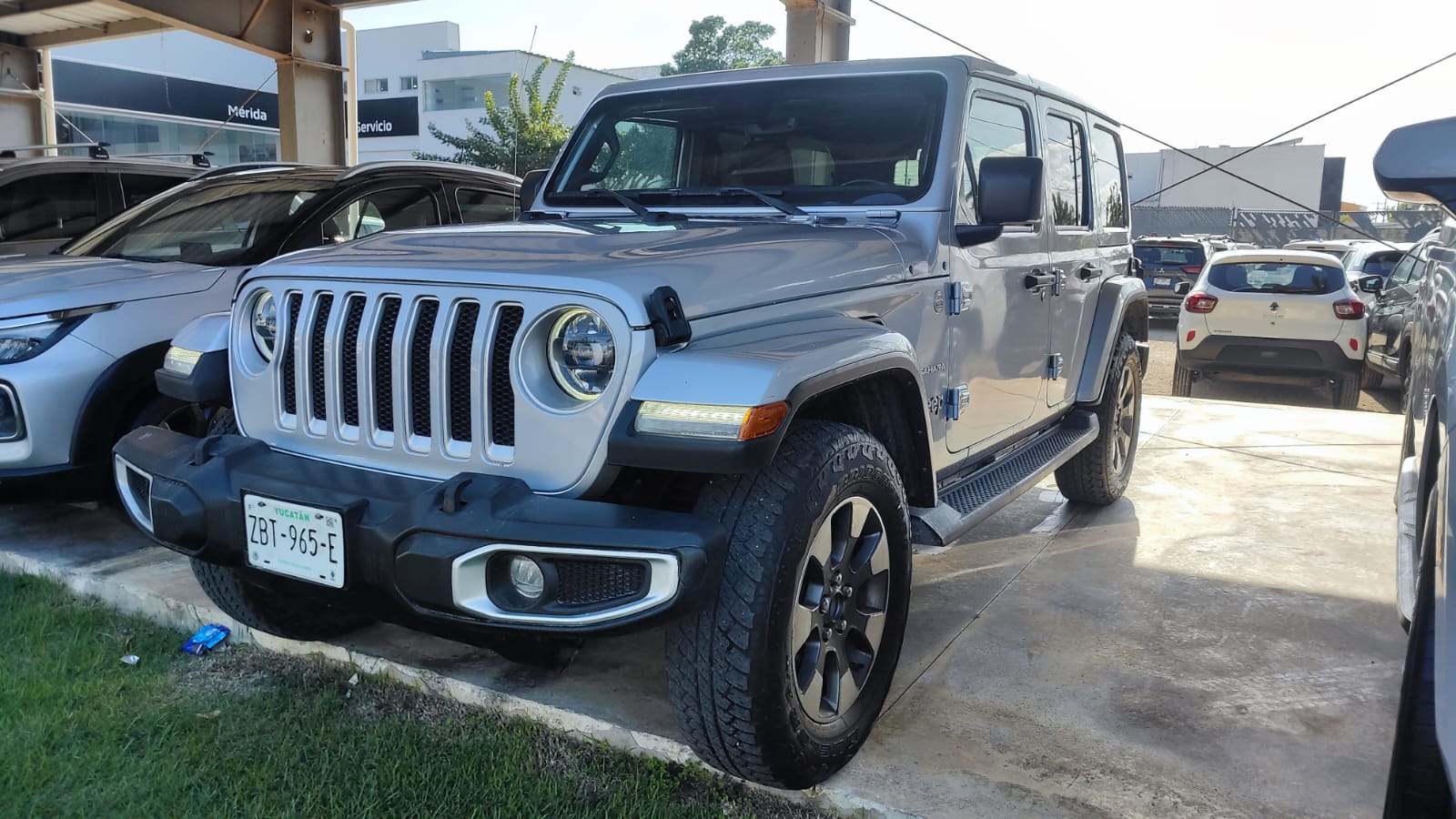2023 JEEP Wrangler 4x4 4 pts. Unlimited Sahara, MHEV, 3.6l, TA, piel, f. led, RA-18