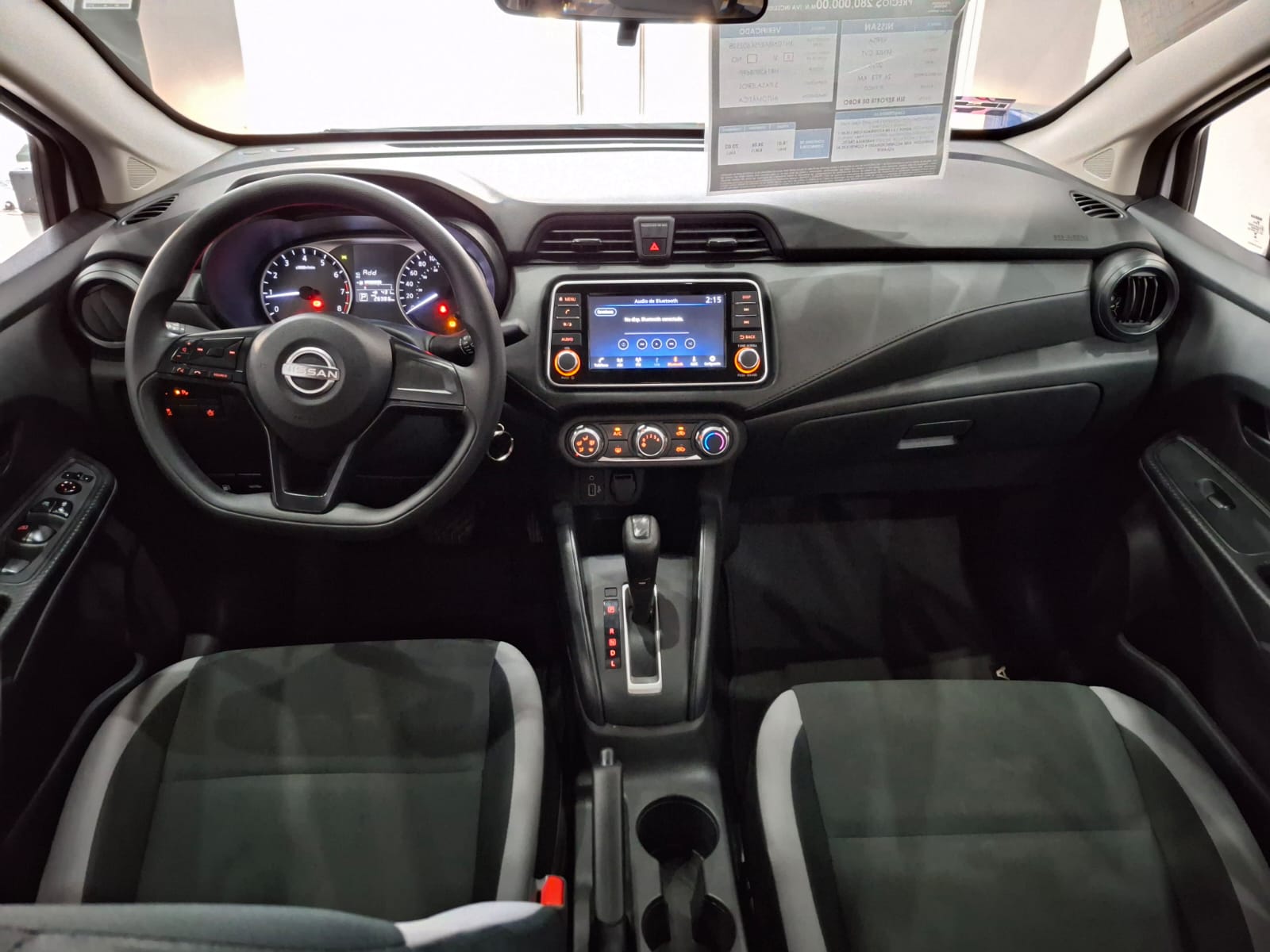 2025 NISSAN Versa 4 pts. Sense, TM5, a/ac., R-15