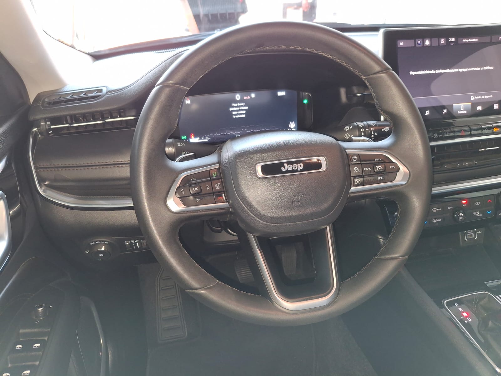 2024 JEEP Compass 5 pts. Limited Premium, 1.3T, TA, a/ac. Aut., piel, cambios al volante, RA-18