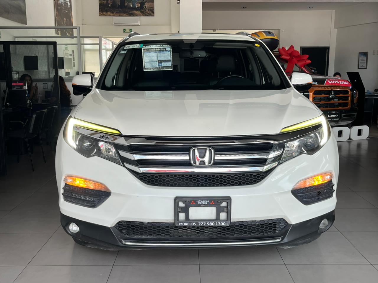 2016 HONDA Pilot 5 pts. Touring, TA, a/ac. Aut., piel, QCP, MP3, DVD, GPS, 4x4