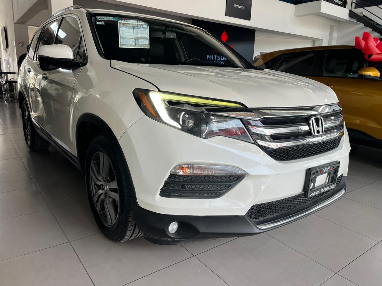 2016 HONDA Pilot 5 pts. Touring, TA, a/ac. Aut., piel, QCP, MP3, DVD, GPS, 4x4