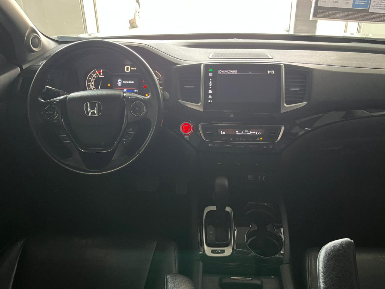2016 HONDA Pilot 5 pts. Touring, TA, a/ac. Aut., piel, QCP, MP3, DVD, GPS, 4x4