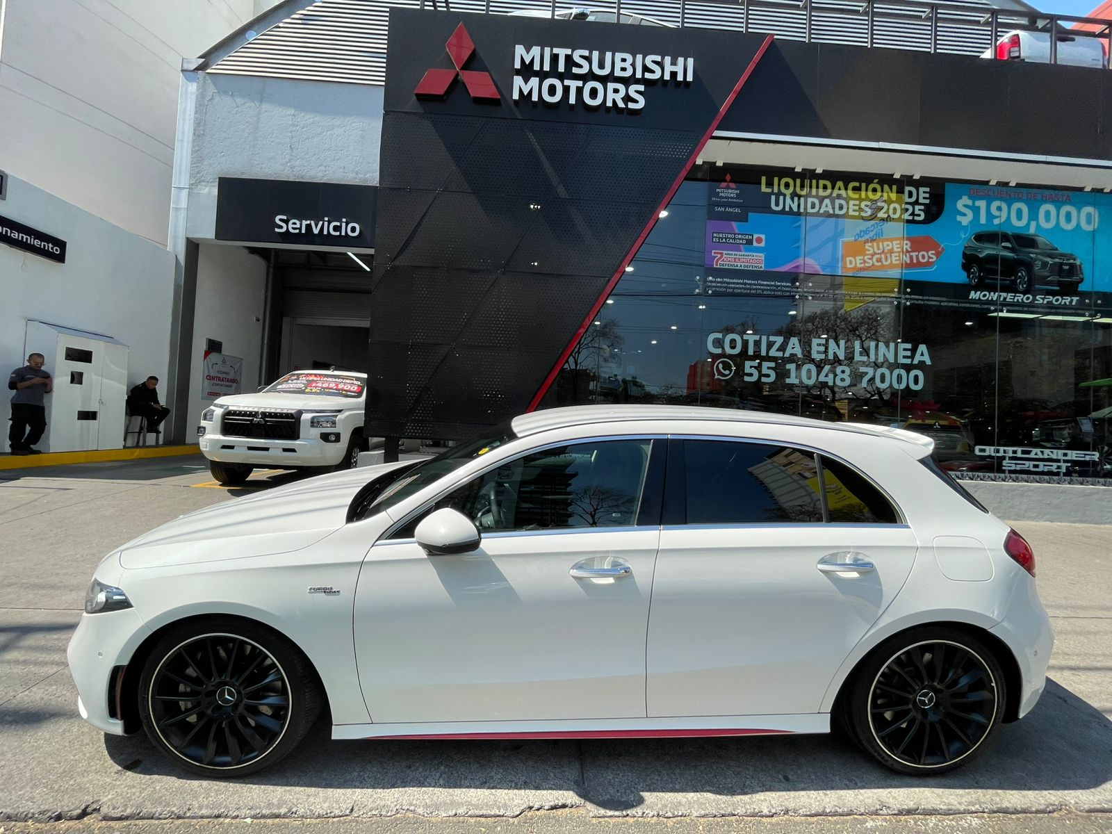 2023 MERCEDES BENZ Clase A 4 pts. A35 AMG 4MATIC, GPS, RA-18