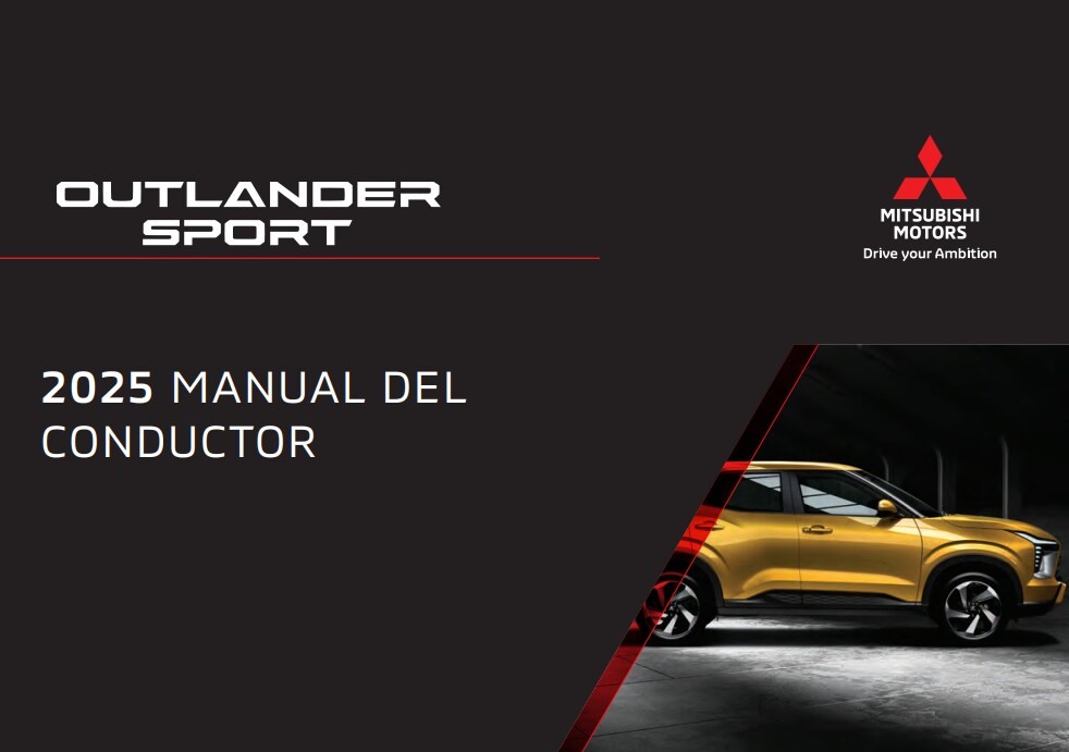 Manual de Estéreo Outlander Sport 2025