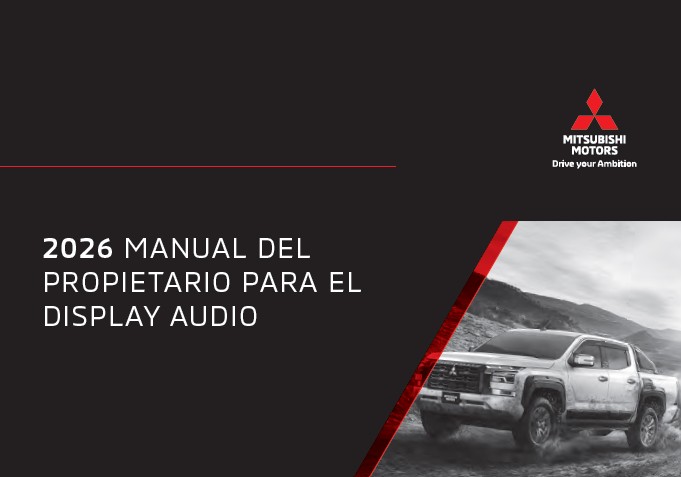 Manual de display audio L200 GSR 2026