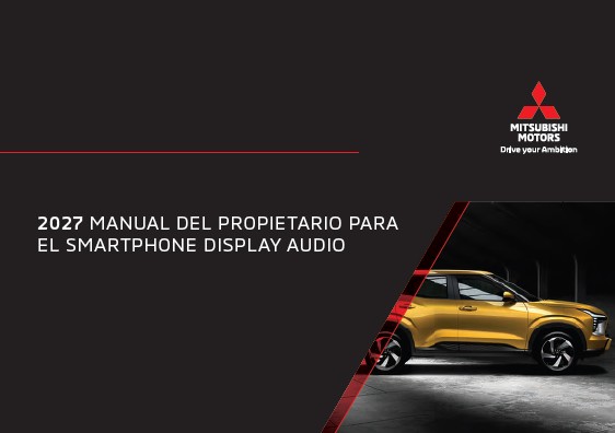 Manual de Estéreo Outlander Sport 2027