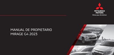 Manual de Propietario Mirage G4 2023