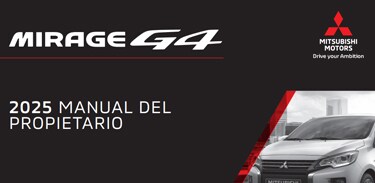 Manual de Propietario Mirage G4 2025