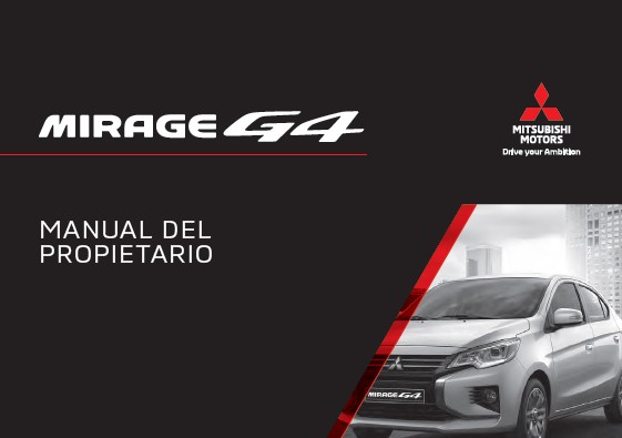 Manual de Propietario Mirage G4 2026