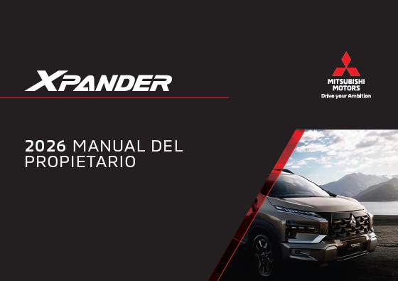 Manual de Propietario Xpander Cross 2026